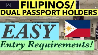 PHILIPPINE TRAVEL REQUIREMENTS FOR FILIPINOS AND DUAL PASSPORT HOLDERS | LATEST ARRIVAL GUIDE