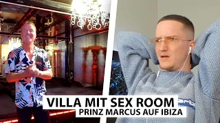 Prinz Marcus Villa auf Ibiza.. 🔞🥴 (ganz merkwürdig) | Justin reagiert