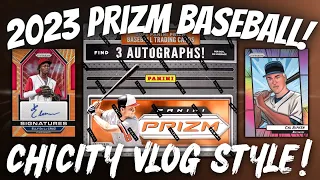 NEW RELEASE: 2023 Panini Prizm Baseball Hobby Box! ChiCity VLOG Style!