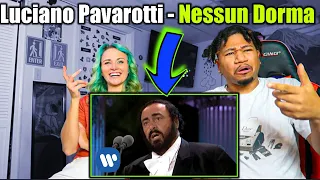 OUR FIRST TIME HEARING Luciano Pavarotti - Nessun Dorma REACTION | GOOSEBUMPS!!! 😱😳