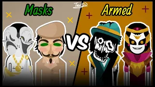 Masks Vs Armed Incredibox Mod vs Mod