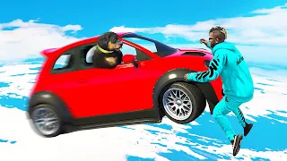 GTA 5: SUPER FUN MINI CAR RACE with CHOP & BOB