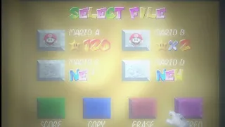 Super Mario 64 Remastered - File Select (Slowed + Reverb)
