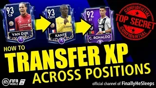 Transfer XP ACROSS POSITIONS in FC Mobile (FIFA) - Secret Players with Confused Training