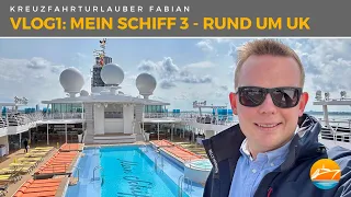 Mit der Mein Schiff 3 nach Stonehenge! Bremerhaven, Seetag & Southampton - VLOG1 Mein Schiff 3