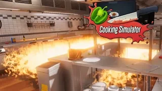 この厨房はもう終わりだ【Cooking Simulator】