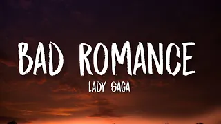 Lady Gaga - Bad Romance (TikTok, sped up) [Lyrics] | I want your love, and I want your revenge