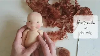 How to make a doll wig