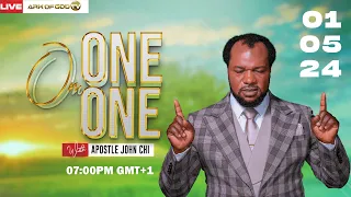 ONE ON ONE ENCOUNTER  BROADCAST WITH APOSTLE JOHN CHI (01-05-2024)