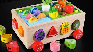 Toy Learning Video For Toddlers Learn Colors Fruits & Vegetables Names Educational Toys Play & Learn