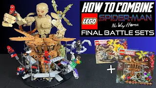 HOW TO COMBINE The LEGO Spider-Man No Way Home Final Battle Sets (76261 + 76280)