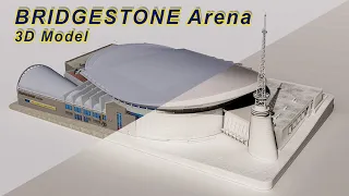 Bridgestone Arena Nashville USA- 3D Model   (Exterior video preview)