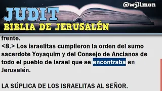 Libro de Judit Completo   Biblia Católica de Jerusalén