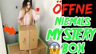 ACHTUNG öffne NIEMALS die MYSTERY BOX vor DEINER TÜR...