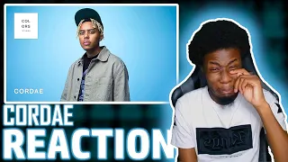 I ALMOST CRIED😢 | Cordae - Chronicles | A COLORS SHOW [UK REACTION] | MLC Music