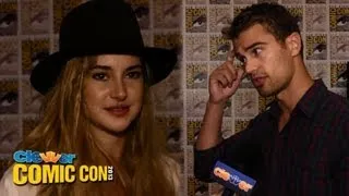 DIVERGENT Stars Share Favorite Scenes & Discuss Characters - 2013 Comic-Con