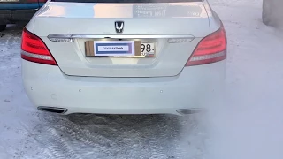 Тюнинг выхлопа с дистанционными заслонками Hyundai Equus 5.0 V8