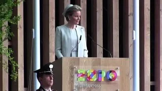 Giornata del Belgio a Expo, regina Mathilde contro fame nel mondo