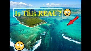 Mystery of "UNDERWATER WATERFALL" : Mauritius Island