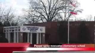 Chickamauga Elementary School evacuated after pepper spray released