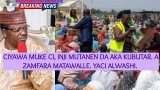 Ciyawa muke ci inji mutanen da aka kubutar a zamfara,  matawalle yaci alwashi.