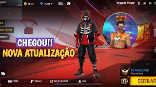 CONFERINDO TUDO DA NOVA ATUALIZAÇÃO DO FREE FIRE!! QUAIS AS NOVIDADES QUE CHEGARAM??