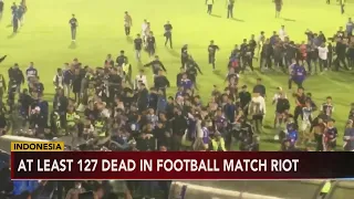 More than 100 dead after fans stampede to exit Indonesian soccer match