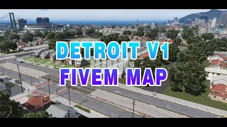 Detroit Map Hoods - Michigan Fivem GtaV