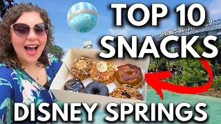 Top 10 Disney Springs Snacks You HAVE To Try!