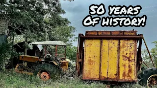 Will it START? OLD Massey Haul Out Machine SITTING for YEARS!