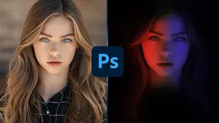 Portrait Dual Lighting Effect in Photoshop | Beginners Tutorial