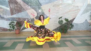 Цыганский танец "Кхаморо". Елена Саковец
