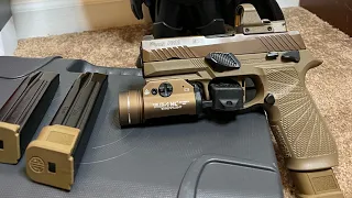 Sig Sauer P320 M18 , Leupold Delta Point Pro & Streamlight TLR-HL Review