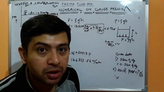 Numerical on Gauge pressure, Absolute pressure