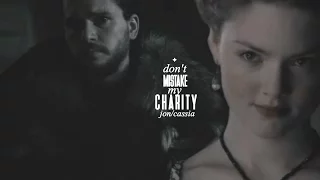 ❞ don't mistake my charity ❝