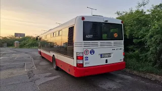 CZ - MHD Praha/Prague - Linka "149" - Výjezd z garáže na linku ""Garáže Řepy ► Stodůlky-Bavorská""