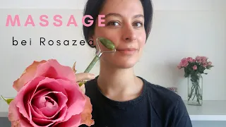 Lymphdrainage bei Rosazea // Rosazea-Gesichtsmassage mit Step-by-Step-Anleitung