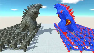 Great War - All Monster Godzilla 2014 Vs All Godzilla 2014