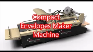 Envelopes maker machine Compact for all envelope size.