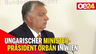 Ungarischer Ministerpräsident Orbán in Wien