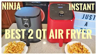 BEST 2 Quart Air Fryer Instant Pot or Ninja Air Fryer Comparison   Vortex vs Mini