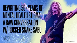 Rewriting 50+ Years of Mental Health Stigma: A Raw Conversation with Snake Sabo | 74 | Karena Dawn