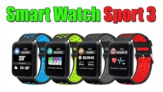 SMART WATCH SPORT 3 - САМЫЕ ДЕШЕВЫЕ УМНЫЕ ЧАСЫ С АЛИЭКСПРЕСС ИЗМЕРЯЮЩИЕ ДАВЛЕНИЕ