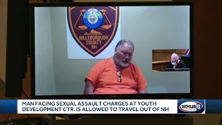 Man facing sexual assault charges at YDC allowed to travel outside NH