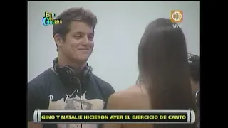 Esto es Guerra: Gino le canta "mariposa traicionera" a Natalie - 19/03/2013