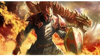 Wraith king vs Dragon knight