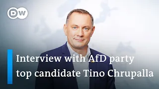 Interview with Tino Chrupalla, Lead Candidate of the AfD | DW News