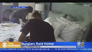 Caught On Video: Burglars Ransack Hollywood Hills Home