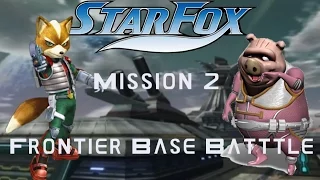 Star Fox Assault - Mission 2 - Katina - Frontier Base Battle (Commentary)