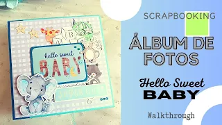 BABY BOY SCRAPBOOK ALBUM 12 MONTHS | ÁLBUM BEBITO